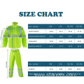 Custom High Visibility Work Wear Uniform Waterproof Raincoat